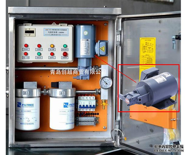 NOP油泵应用于有载开关在线滤油机